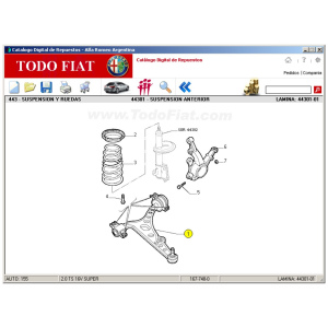 11Kit Parrilla Suspensión Delantero