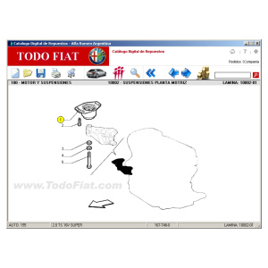6Soporte Motor Derecho Lado Distribución